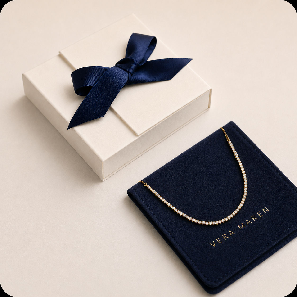 Luxe Tennis Necklace