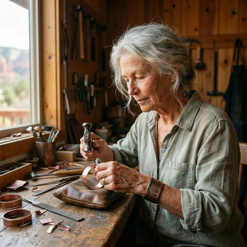 Vera's Sere Copper Bracelet