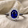 Classic Sapphire Halo Ring