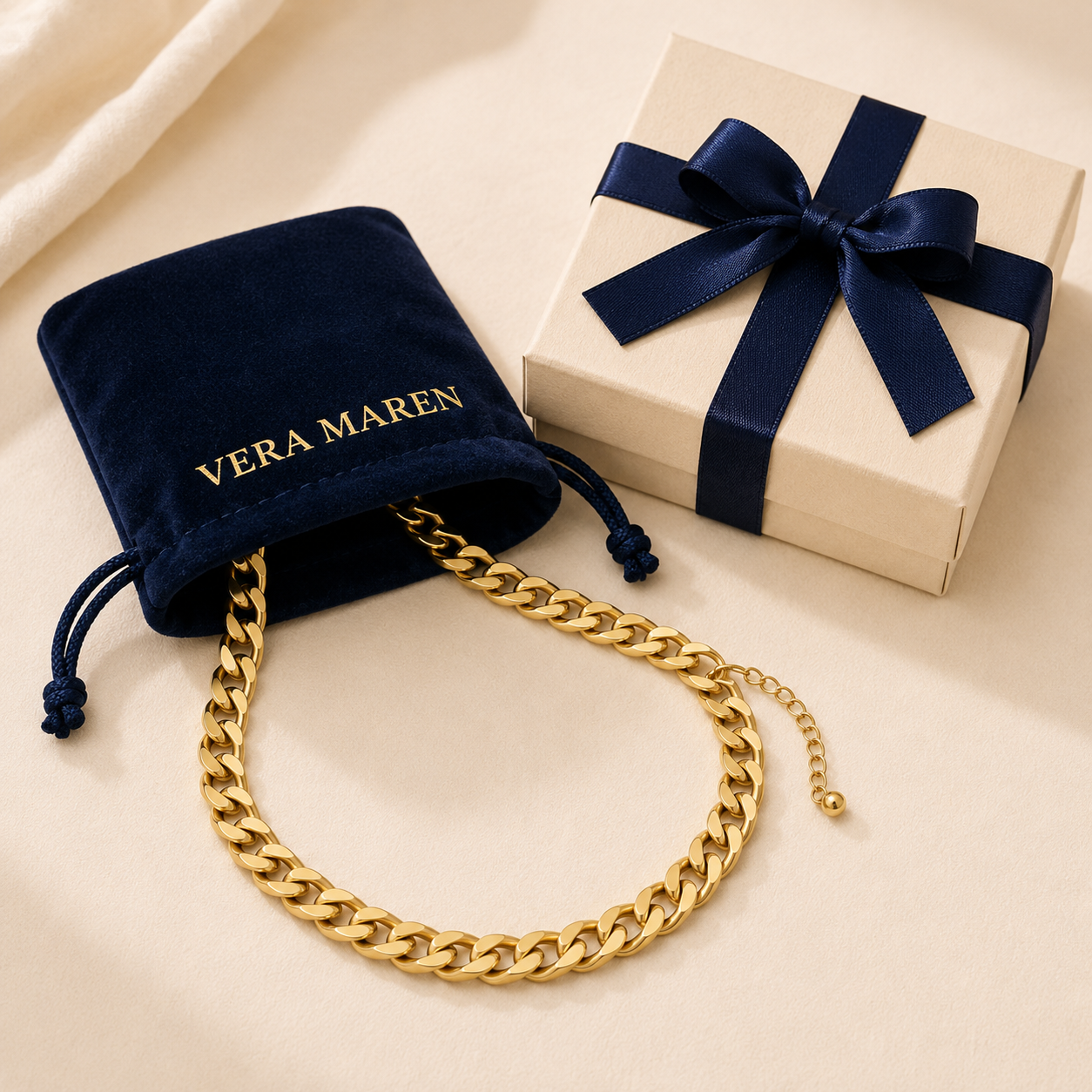 Golden Heritage Chain Necklace