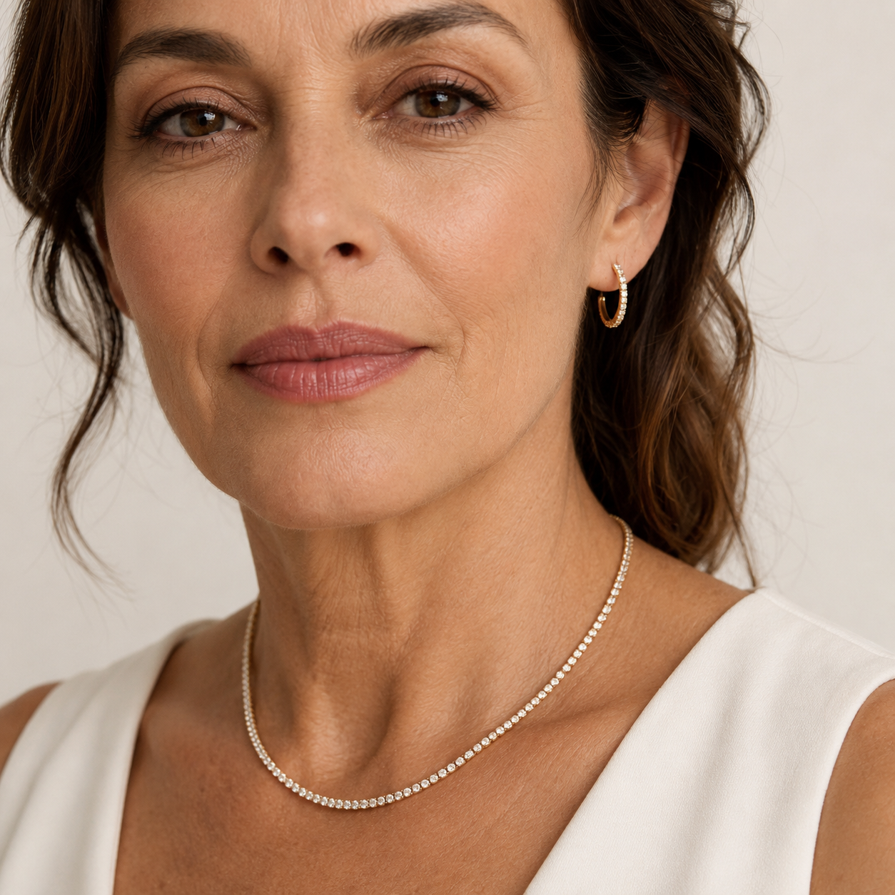 Luxe Tennis Necklace