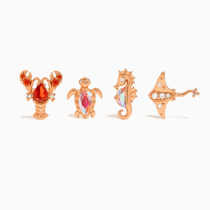 Summer Catch Stud Set