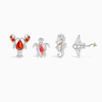Summer Catch Stud Set