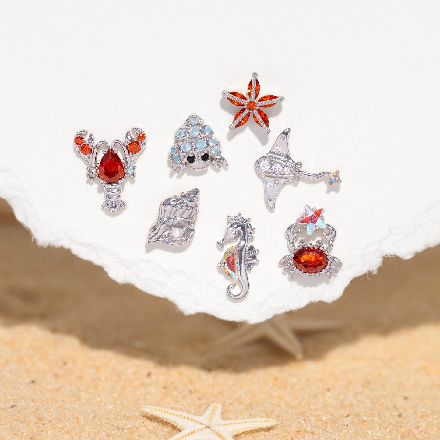 Summer Catch Stud Set