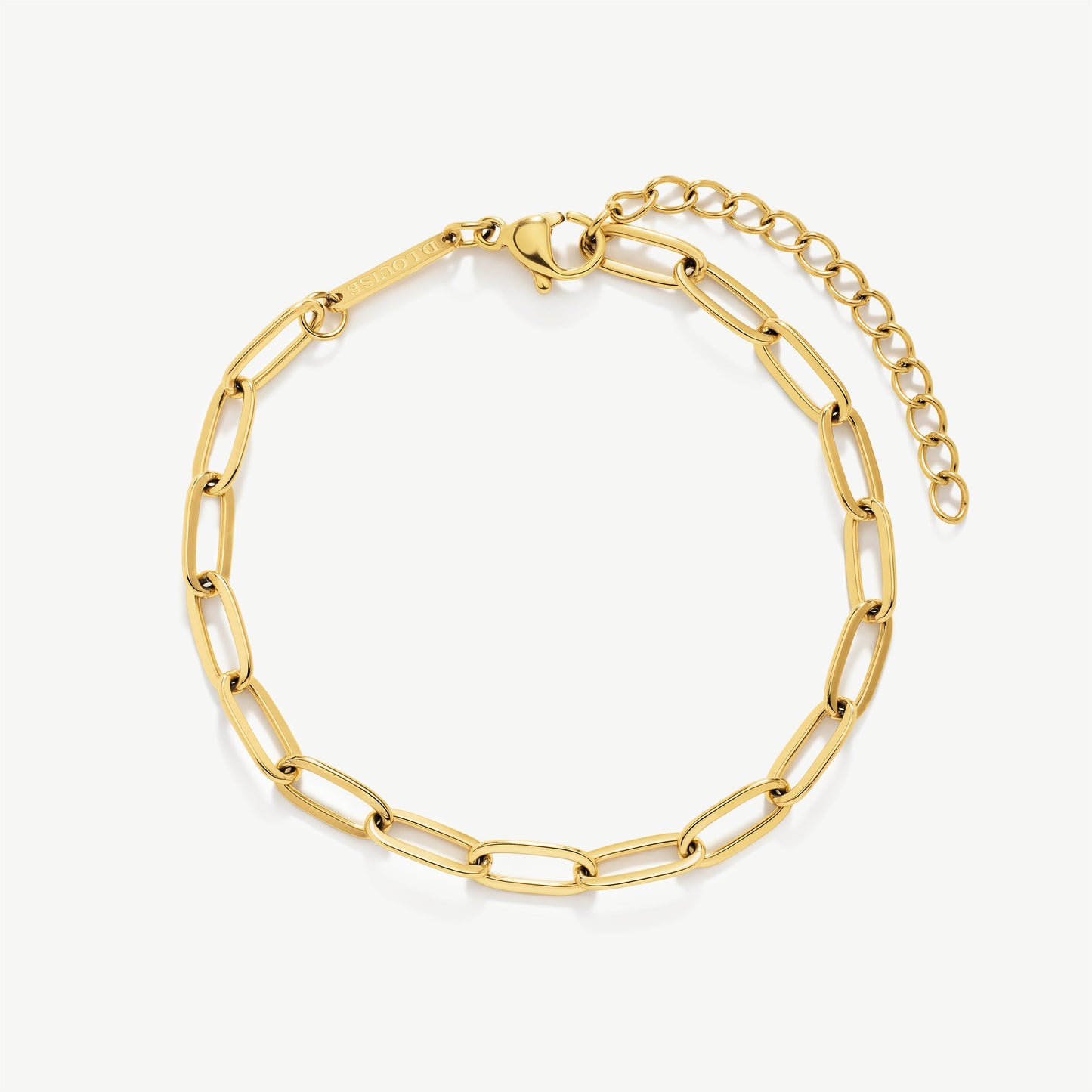 Paperclip Chain Bracelet