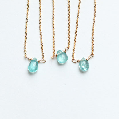 Apatite Little Gemstone Necklace