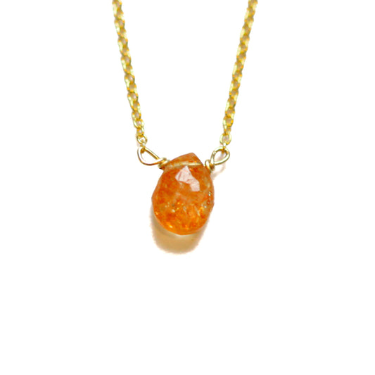 Sunstone Little Gemstone Necklace