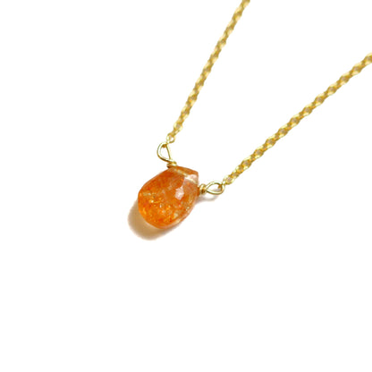 Sunstone Little Gemstone Necklace