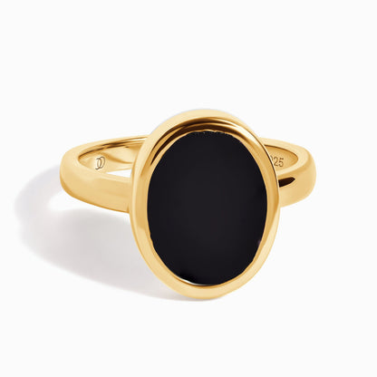 Black Onyx Ring - Enfolded