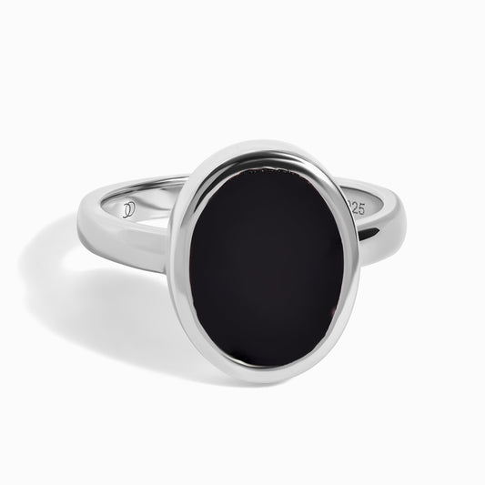 Black Onyx Ring - Enfolded