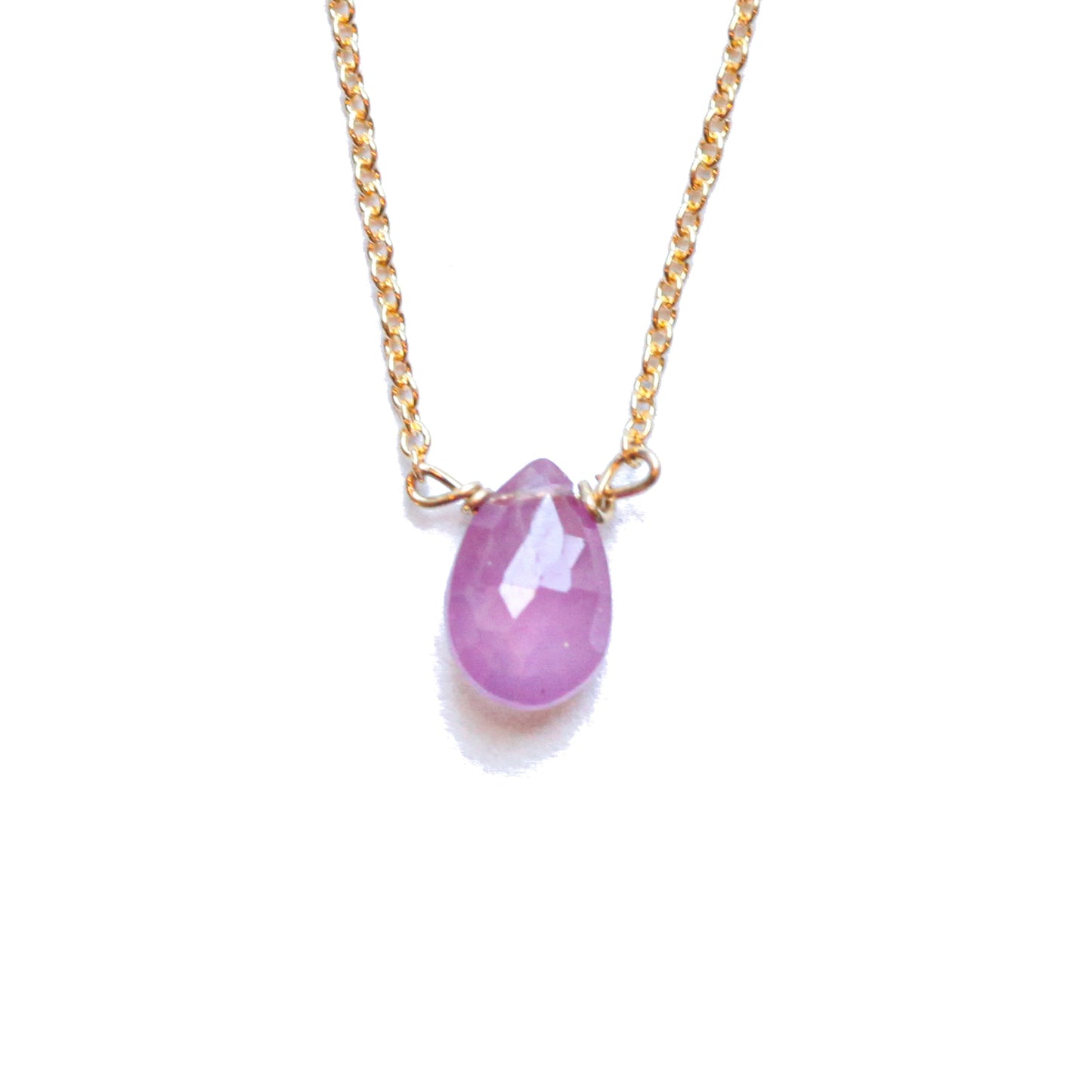 Ruby Little Gemstone Necklace