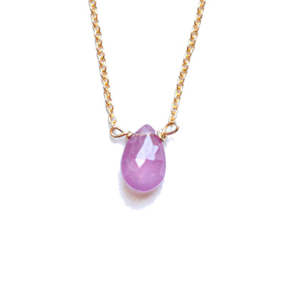Ruby Little Gemstone Necklace