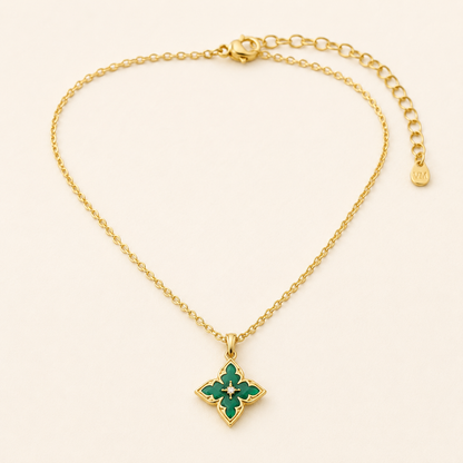 Emerald Pendant Necklace