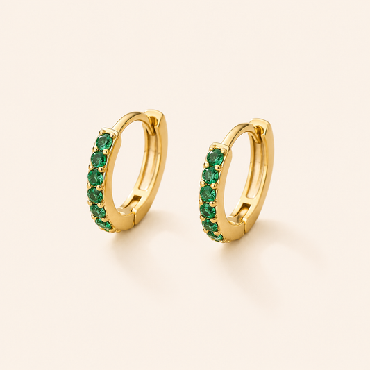 Coastal-Inspired Gold Drop Earrings