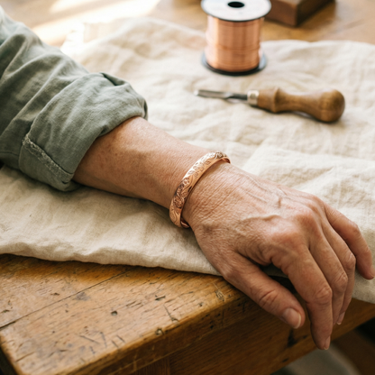 Vera's Bloom Copper Bracelet