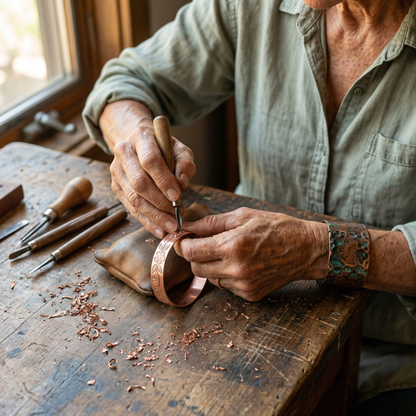 Vera's Bloom Copper Bracelet