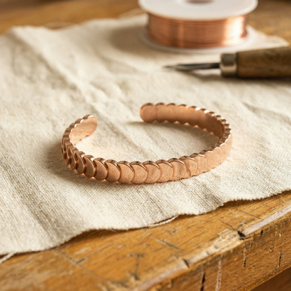 Vera's Tide Copper Bracelet