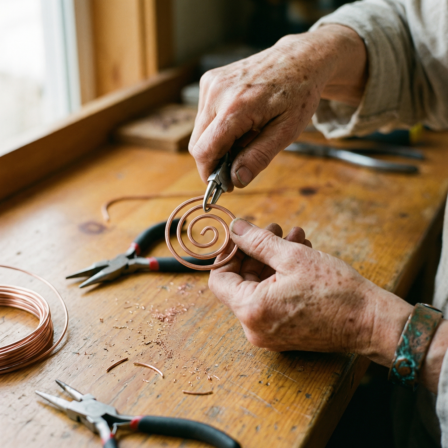 Vera's Mesa Copper Necklace