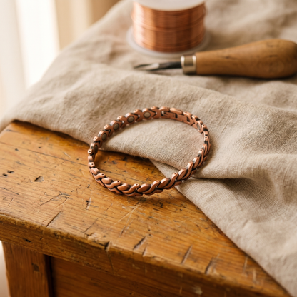 Vera's Dune Copper Anklet
