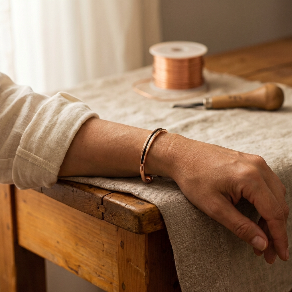 Vera's Vein Copper Bracelet