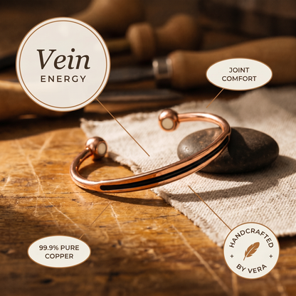 Vera's Vein Copper Bracelet