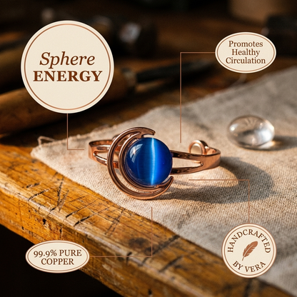Vera's Sphere Copper Bracelet