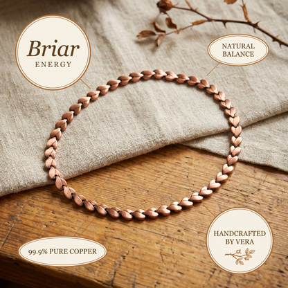 Vera's Briar Copper Necklace