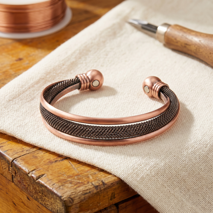 Vera's Cairn Copper Bracelet