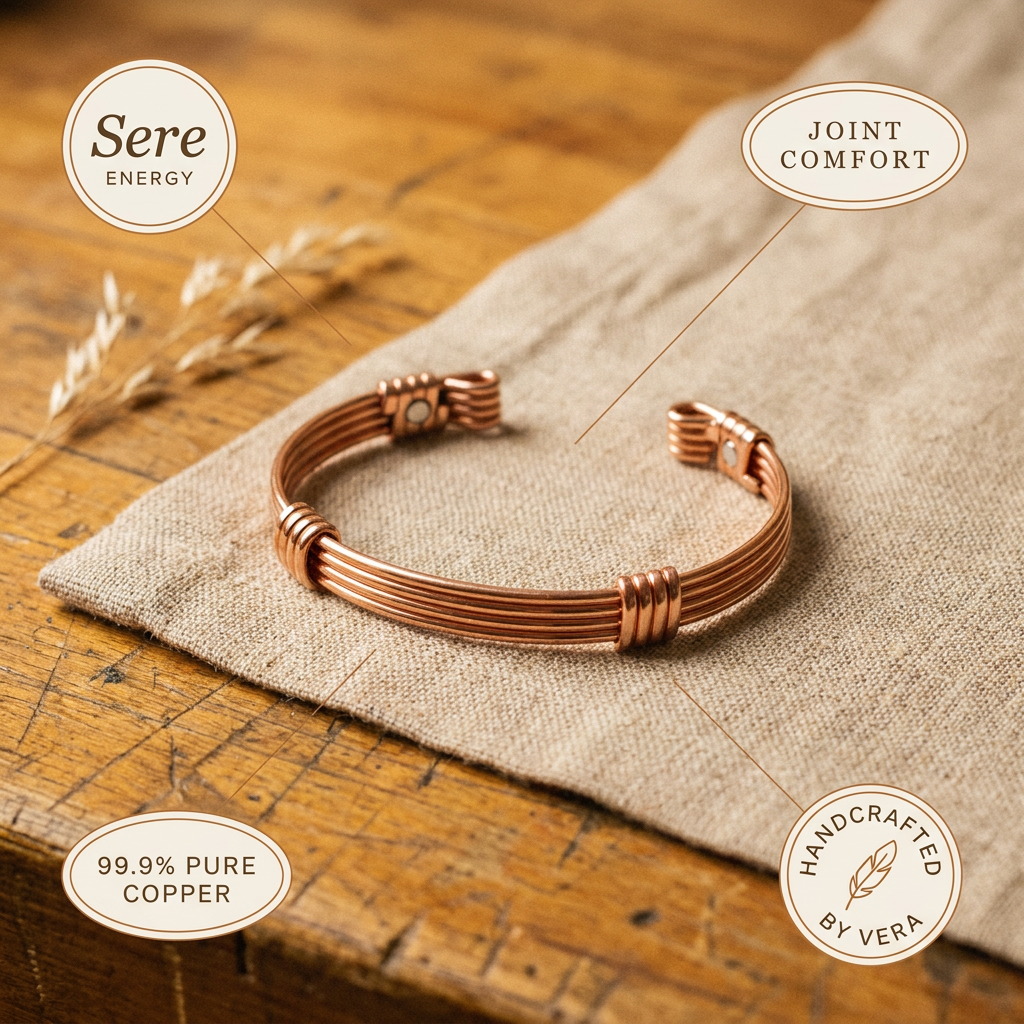 Vera's Sere Copper Bracelet