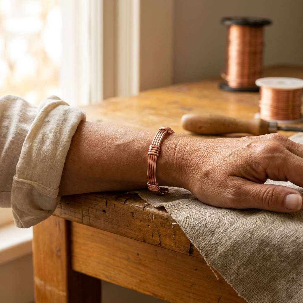 Vera's Sere Copper Bracelet