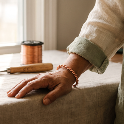 Vera's Tensor Copper Bracelet