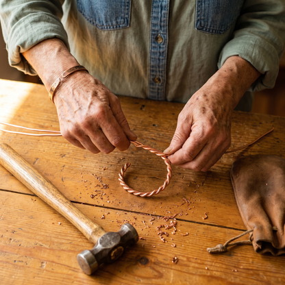 Vera's Tensor Copper Bracelet