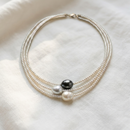 Natural Pearl Necklace - product photo
