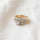 Vintage Sparkling Gold Ring