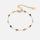 Serene Balance Colored Gemstone Bracelet